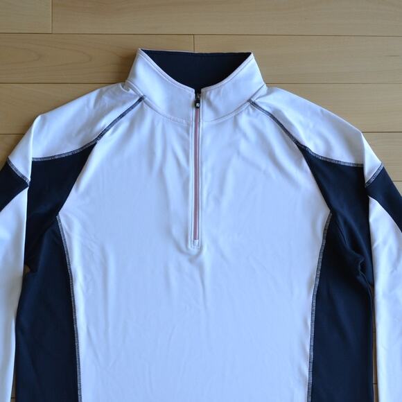 FootJoy Quarter Zip Pullover Athletic Windbreaker Size M - Picture 2 of 5